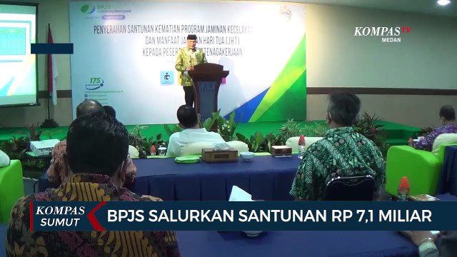 BPJS Ketenagakerjaan Salurkan Santunan Rp 7,1 Miliar