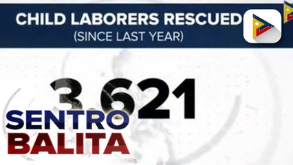 Higit 3-K child laborers, nasagip ng pamahalaan nitong 2020