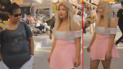 Sokak röportajında ağızları açık bırakan tepki: Ben bir kadın olarak seni ellemek istiyorum