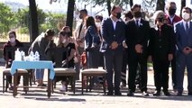 MUĞLA - Silahlı saldırıda şehit olan polis için tören düzenlendi