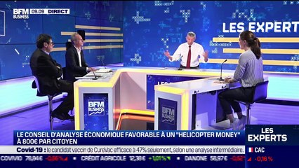Les Experts : Le Conseil d’analyse économique favorable à un "helicopter money" à 800 € par citoyen - 17/06