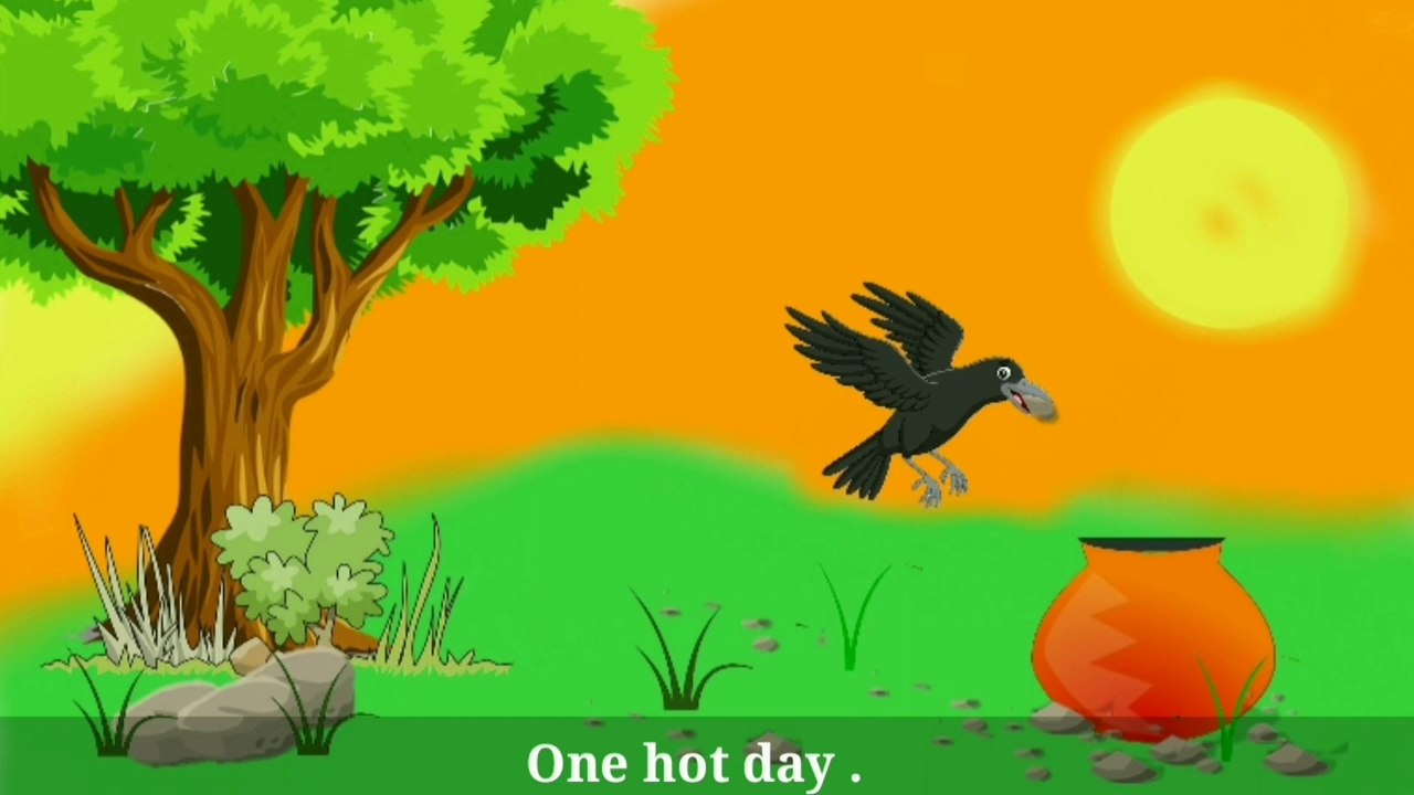 Thirsty crow success story |Moral Story | Stories in English | Kahaniyan| प्यासा कौवा की कहानी