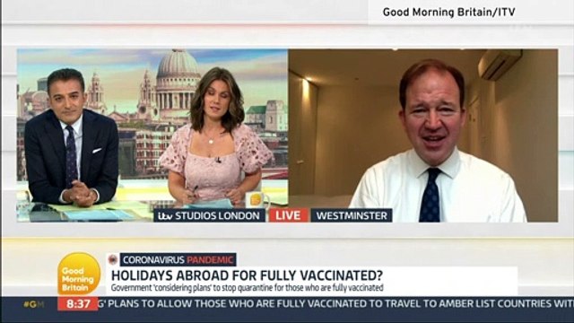 Finance secretary cannot say when double vaccinated Brits can go travel abroad