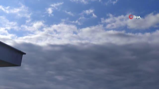 UFO sanıldı, meteoroloji balonu çıktı