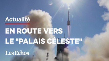 La Chine envoie 3 astronautes vers sa station spatiale