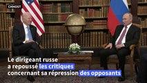 Face à face Biden-Poutine à Genève sur les droits humains