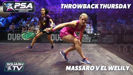 Squash: #ThrowbackThursday - Massaro v El Welily - World Series Finals 2015-16 - Extended Highlights