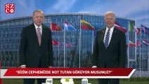 İYİ Partili Erozan, Erdoğan, Biden görüşmesinin videosunu paylaştı