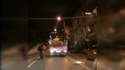 Bursa'da aracın arkasına at bağlayıp koşturan şahsa ağır ceza