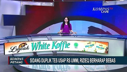 Sidang Pembacaan Duplik Kasus Tes Swab RS Ummi, Rizieq Berharap Bebas