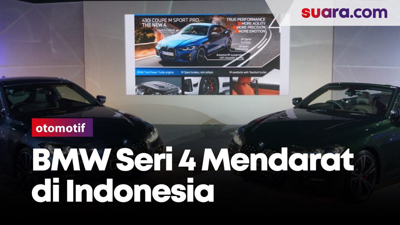 Usung Varian Coupe dan Convertible, BMW Seri 4 Akhirnya Mendarat di Indonesia