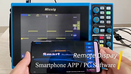 Micsig Smart Oscilloscope STO2302C Functions Introduction