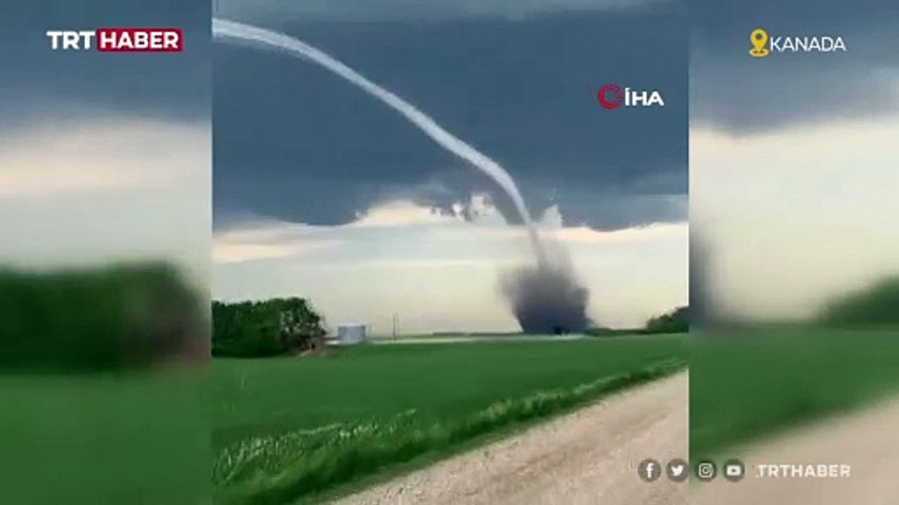 Kanada'da dev hortum