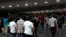 SPOR Türk taraftarlar Milli Takım'ın oyununa üzüldü