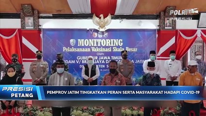 Pemprov Jatim Tingkatkan Peran Serta Masyarakat Hadapi Covid-19