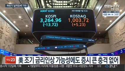 美 금리 빨리 올린다는데도…덤덤한 국내 증시
