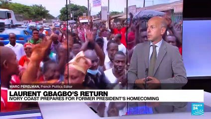 Ivory Coast prepares for former president Gbagbo's homecoming