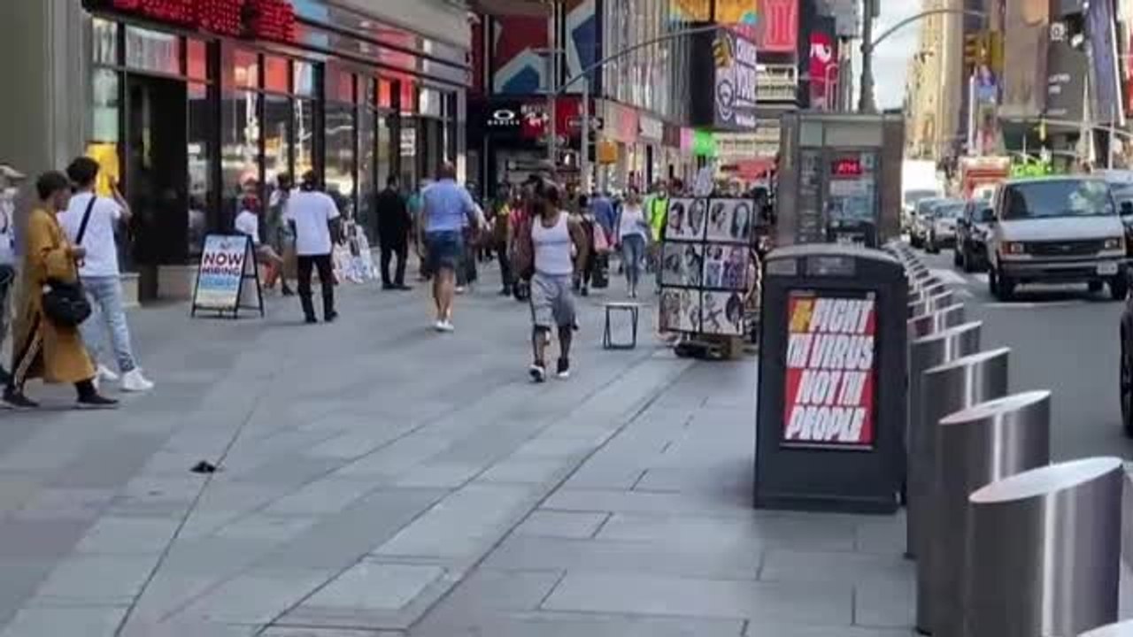 Las calles de Nueva York se llenan de indigentes tras la pandemia