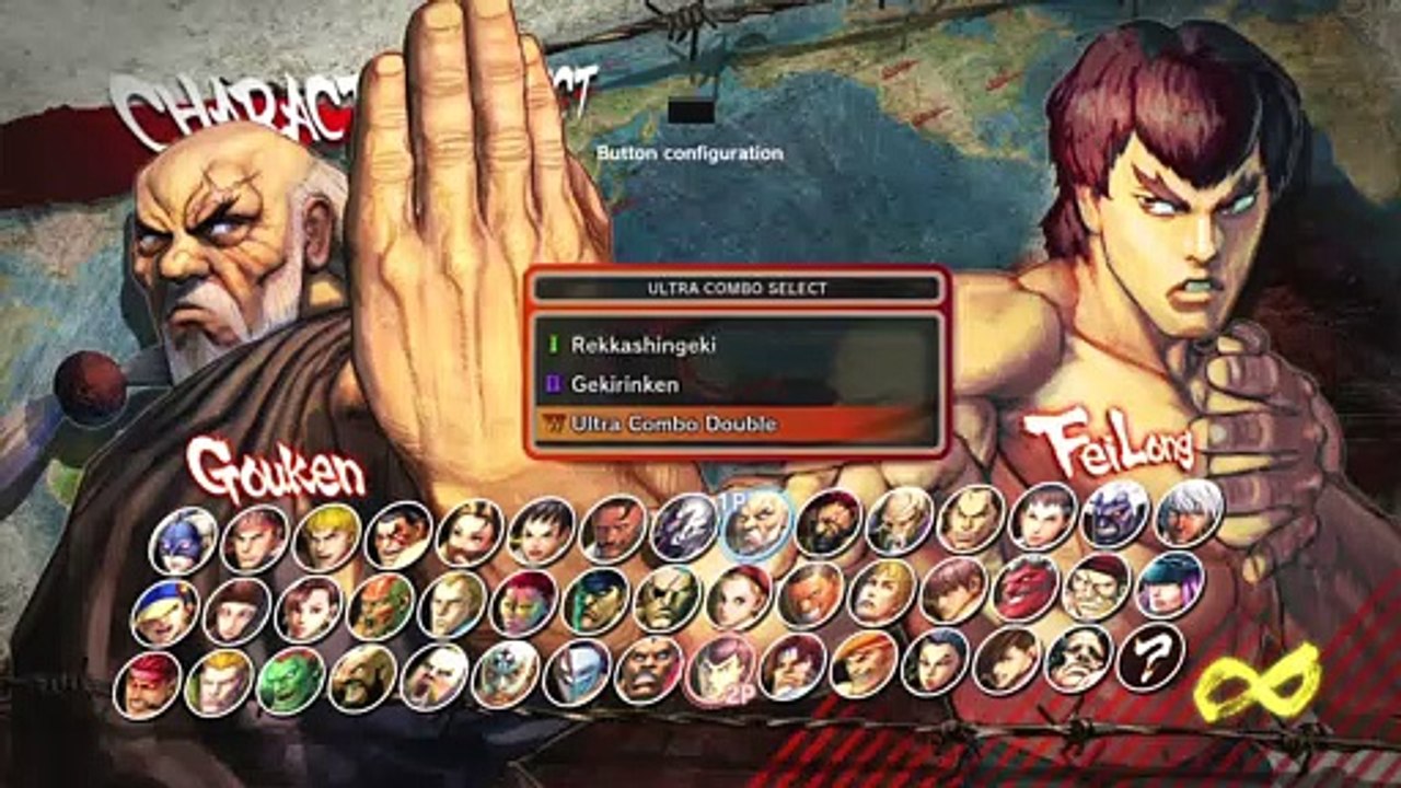 Gouken vs Fei Long (Hardest AI) - STREET FIGHTER IV