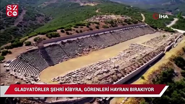 Gladyatörler şehri Kibyra, görenleri hayran bırakıyor