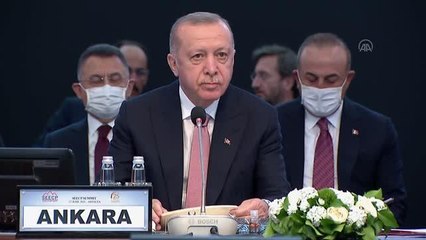 Cumhurbaşkanı Erdoğan: "Bölgesel sahiplenme ve kapsayıcılık, İşbirliği Sürecinin 25 yıllık tarihine damga vuran temel ilkeler olmuştur"
