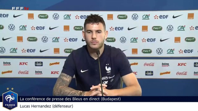 Lucas Hernandez explique le but marqué face à l'Allemagne