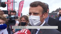 Emmanuel Macron en visite en Picardie veut faire de la la lecture  une « grande cause»