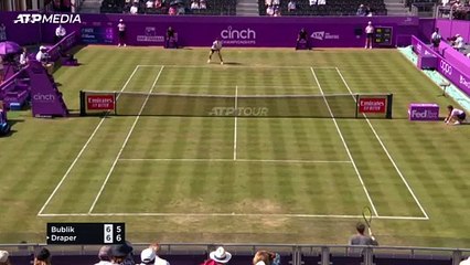 Draper survives two tiebreaks to beat Bublik at Queens