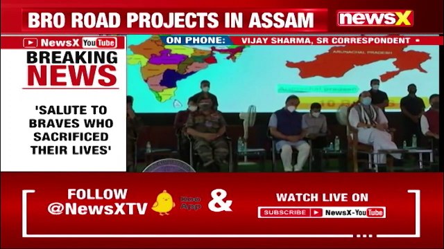 Rajnath Singh Inaugurates BRO Road Projects Pays Tribute To Galwan Martyrs NewsX