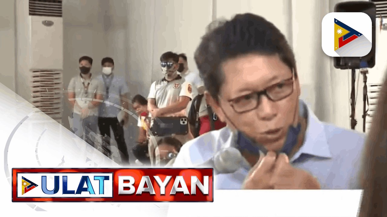 2-K seafarers, nabakunahan na sa PHL gamit ang Pfizer vaccine; Palasyo: walang favoritism sa vaccine rollout; Pfizer brand, gusto ng ilang bansa para sa seafarers; Vaccine rollout sa A5 category sa Sta. Ana, Maynila, maagang pinilahan