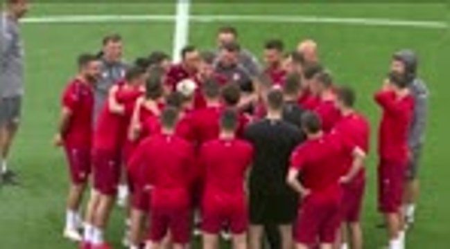 Groupe C - La technique d'entraînement insolite de la Macédoine du Nord