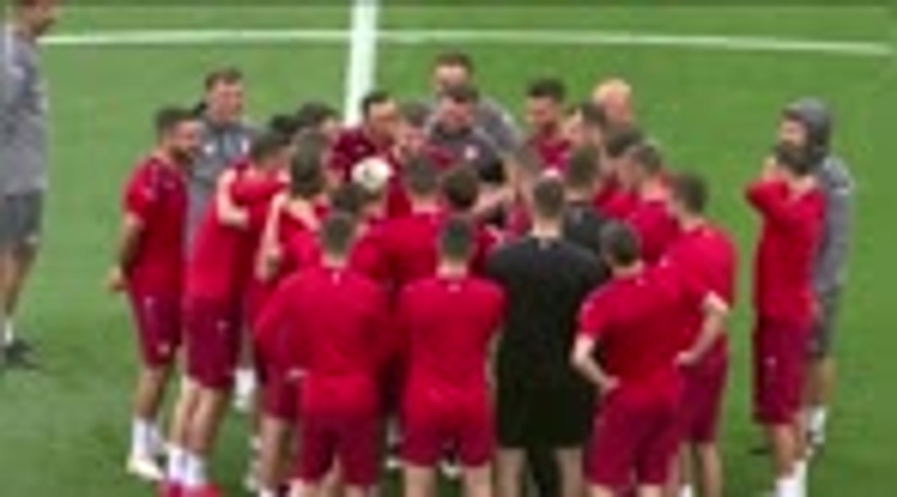 Groupe C - La technique d'entraînement insolite de la Macédoine du Nord