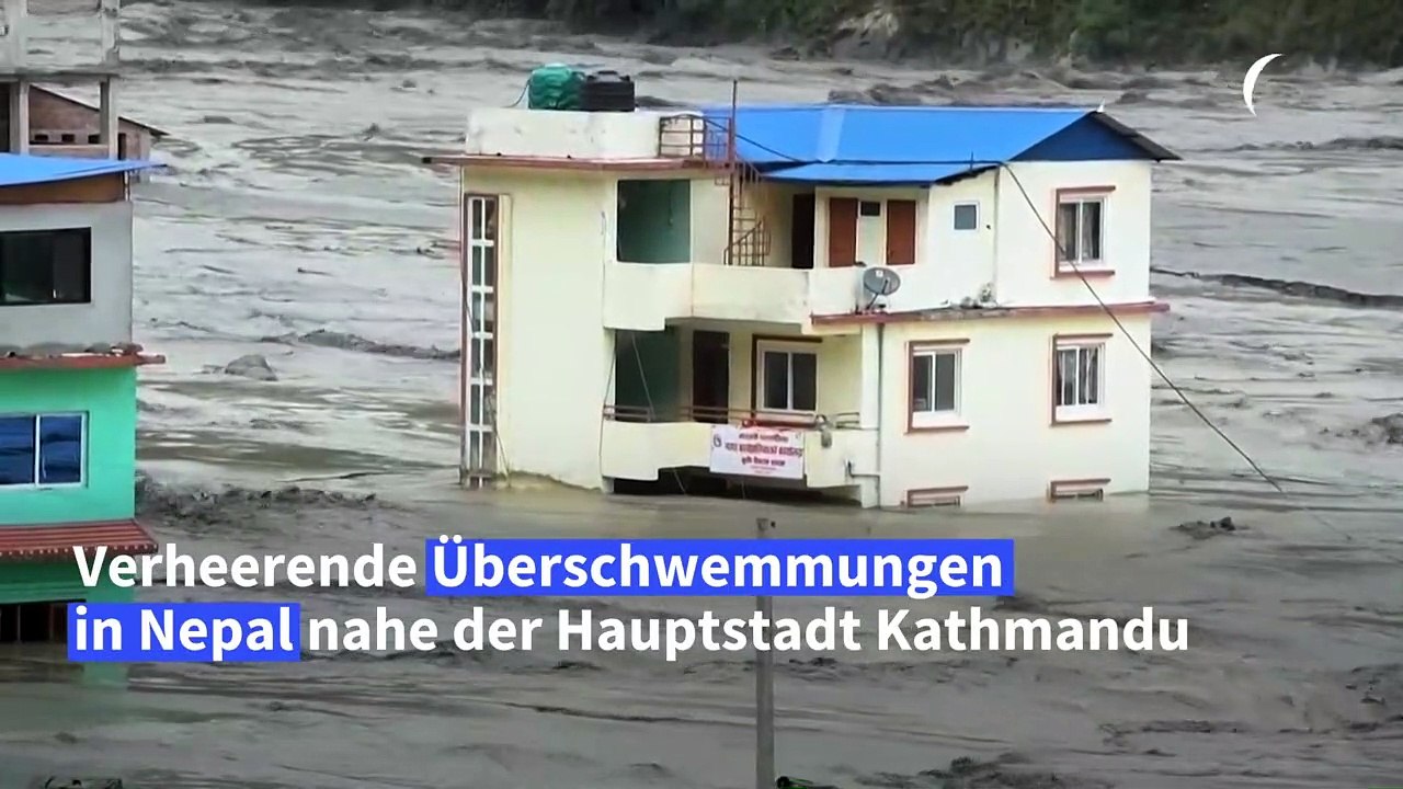 Verheerende Überschwemmungen in Nepal