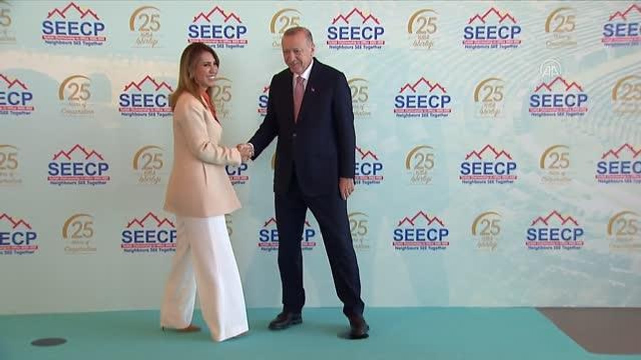 Son dakika... Cumhurbaşkanı Erdoğan, Güneydoğu Avrupa İşbirliği Süreci Zirvesi'ne katıldı