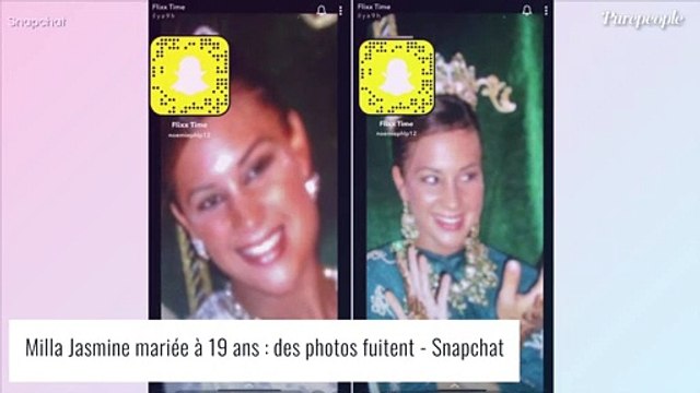 Milla Jasmine mariée à 19 ans : des photos fuitent, elle est méconnaissable !