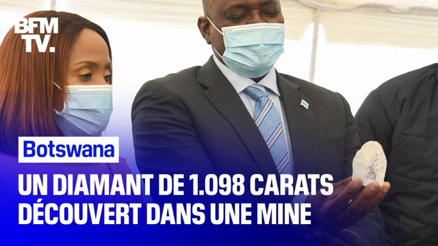Un diamant de 1.098 carats a été découvert dans une mine au Botswana