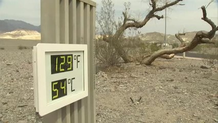 La ola de calor deja 54 grados en el Valle de la Muerte de California