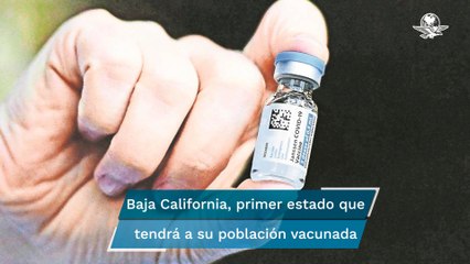 Inicia en Baja California vacunación contra Covid-19 en mayores de 18 años: AMLO