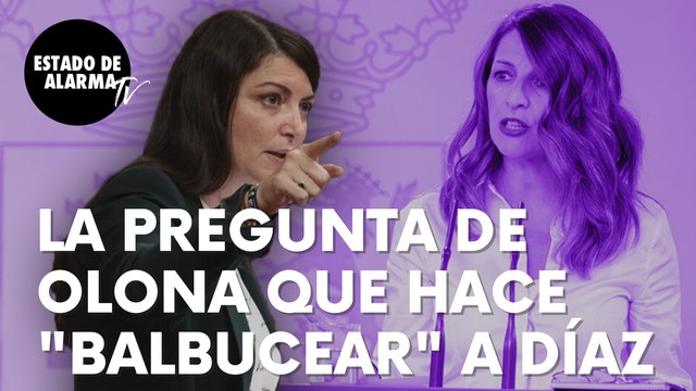 La pregunta de Macarena Olona que hace “balbucear” a la ministra “comunista” de Trabajo: “Me encanta”