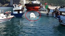 Yavuz Sultan Selim Köprüsü altında bulunan balıkçı teknesine gemi çarptı: 1 ölü, 2 yaralı