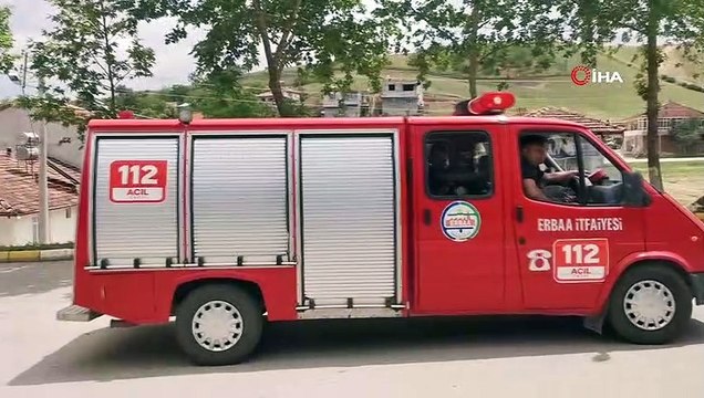 Tokat’ta 6 kişinin yaralandığı kaza anı güvenlik kamerasına yansıdı