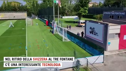 Europei, ecco la 'cabina sanificante': la speciale tecnologia nel ritiro della Svizzera