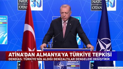 Atina'dan Almanya'ya tepki: Türkiye'nin aldığı denizaltılar dengeleri değiştiriyor
