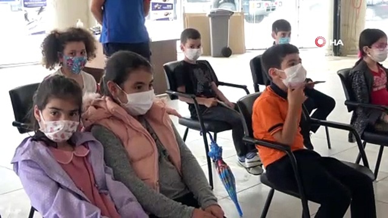 Rize'de miniklere 'Afet farkındalık eğitimi’ veriliyor