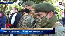 “Hoy los gendarmes sentimos mucho orgullo”
