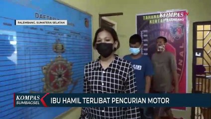 Ibu Hamil Terlibat Pencurian Motor