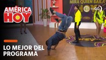 América Hoy: Christian Domínguez en versus de baile con Dr. Manuel Capillo (HOY)