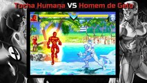 Iceman VS Human Torch: Who Wins? MUGEN - Everyone vs Everything I MUGEN BATTLE #03