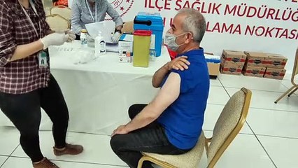 İSTANBUL - Organize sanayi bölgelerinde mobil aşı uygulaması sürüyor