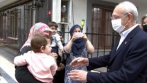 CHP Lideri Kılıçdaroğlu gölette boğulan çocuğun ailesini ziyaret etti
